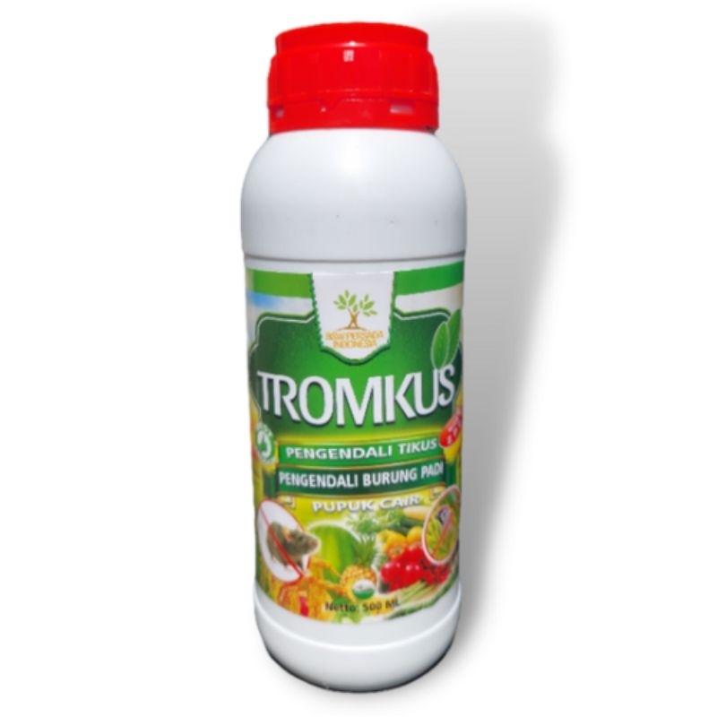 Pestisida Rodentisida Pupuk Cair Tromkus Trombokus Plus Zpt Pembasmi Pengusir Tikus Burung Padi Were