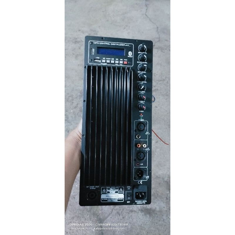 KIT SPEAKER AKTIF 15 INCH 450w BLUETOOTH