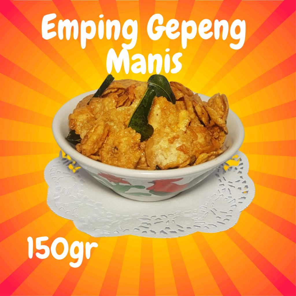 

Emping Gepeng Manis 150 gr