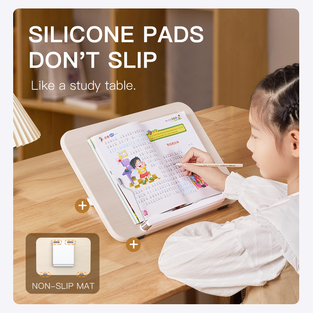 

JOPREE YD12 Desktop Reading Book Stand Holder Adjustable Dudukan Penyangga Tatakan Buku utk Membaca