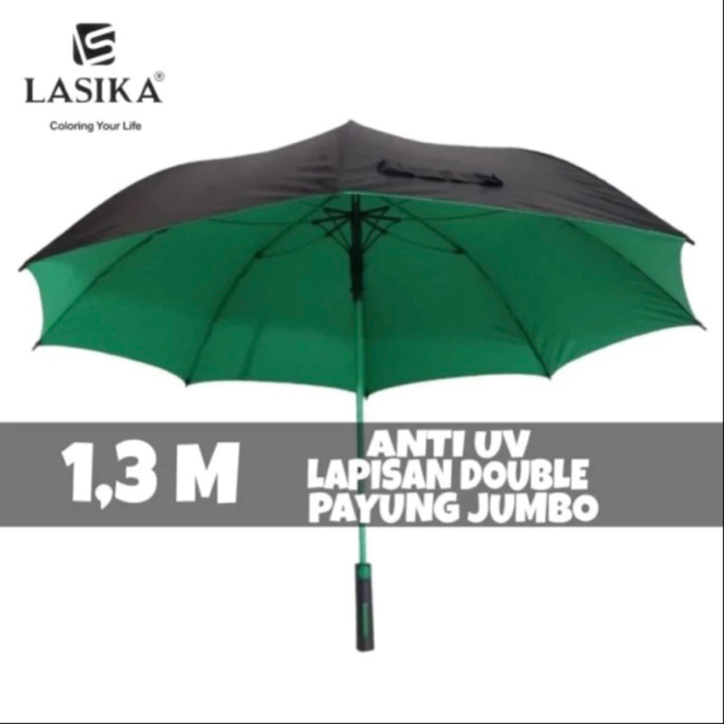 Payung Golf Fiber Jumbo Anti UV Lasika 001 / Payung Fiber / Payung Golf
