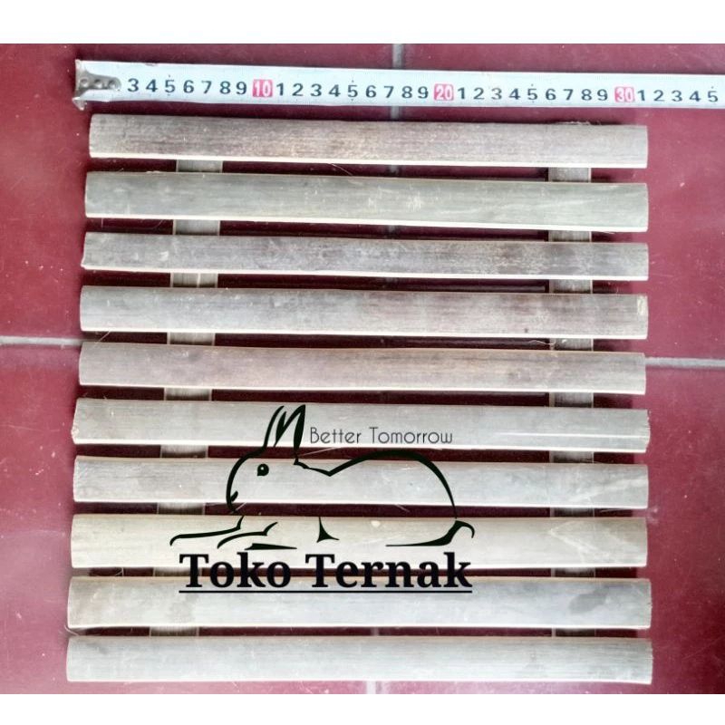 Bambu bilah Untuk Alas kandang siap pakai / Bambu bilah Lantai kandang