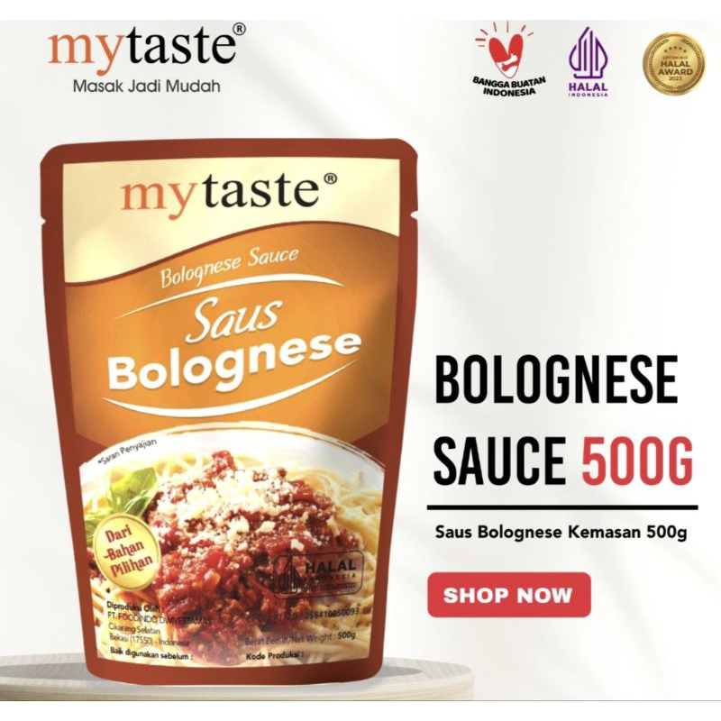 

My Taste Bolognaise Sauce 500 gram