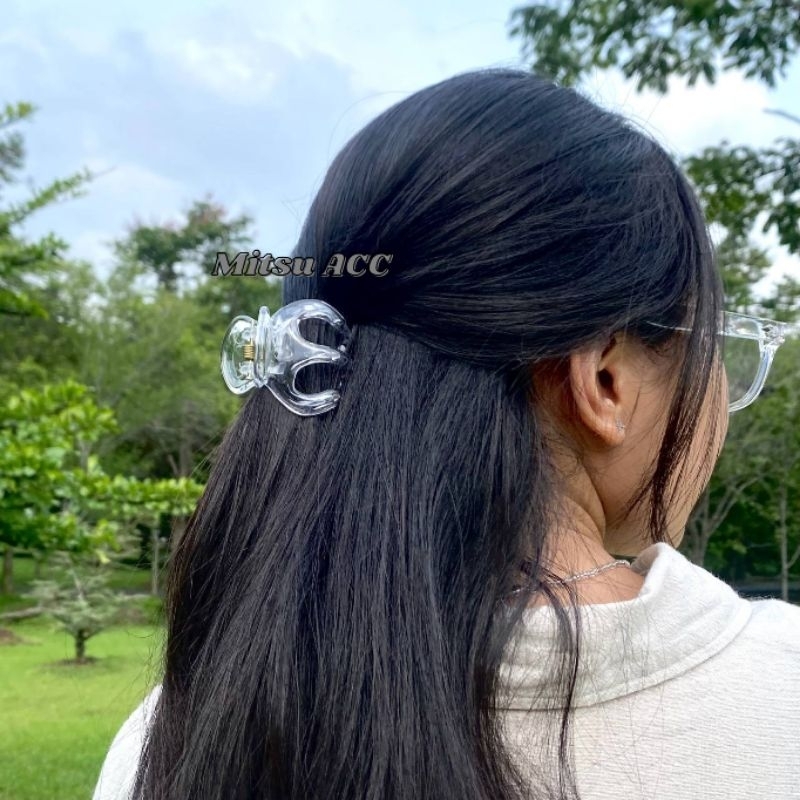 Jedai Bening Model Minimalis / Jedai Murah Warna Putih / Jedai Rambut Estetik