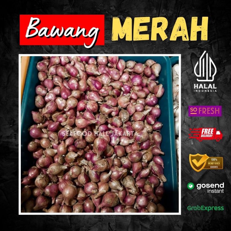 

Bawang Merah konvensional 100 gram - Seafood HJ