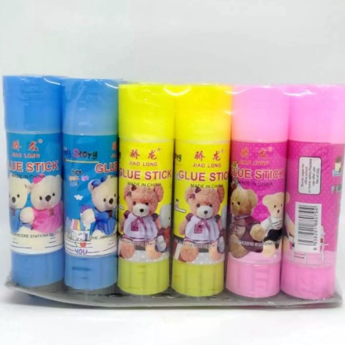 

PROMO MURAH 24pc LEM STIK KECIL 1 gram GLUE STICK FANCY 1 GRAM LEM MURAH FANCY LEM KERTAS NON TOXIC
