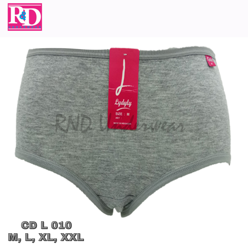Lydyly Panty Extra Soft CD L 010 Celana Dalam Wanita Maxi Motif Polos