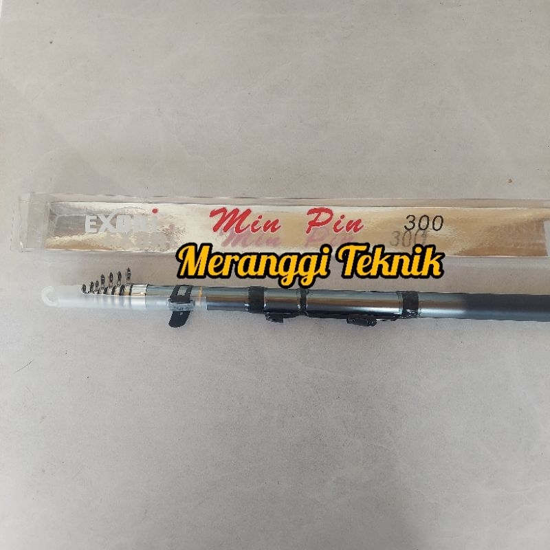 Pancing Exori min pin 300 m joran antena