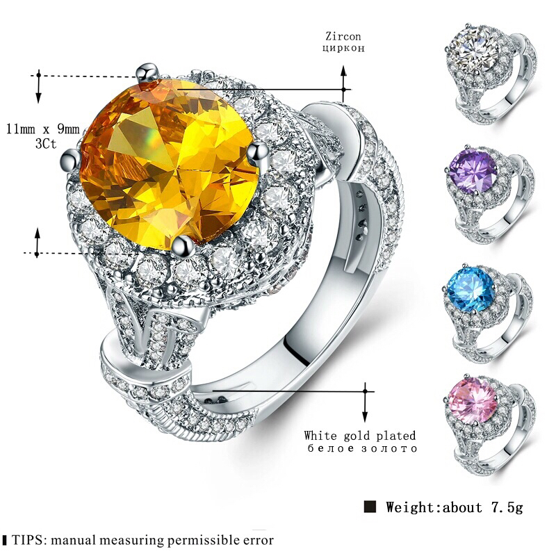 Cincin Wanita Cubic Zirconia Fashion Ring
