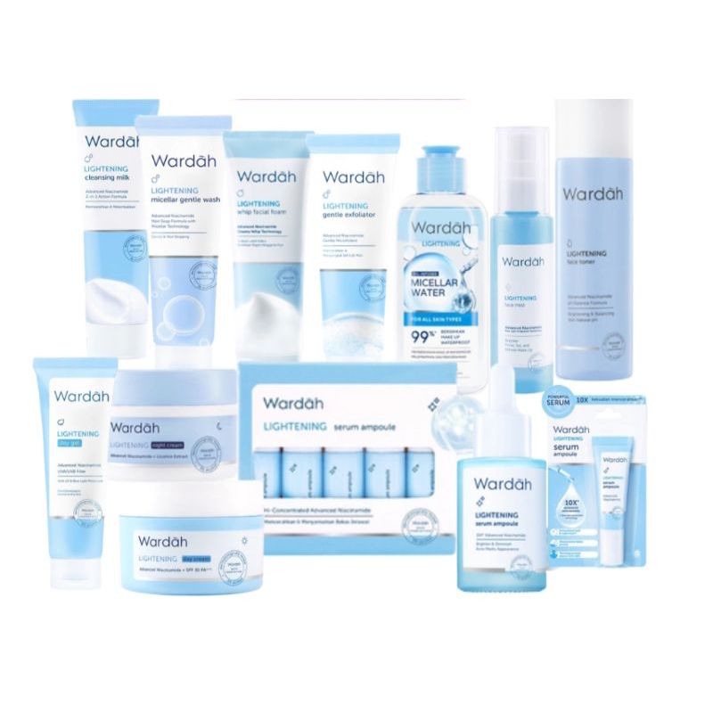 Wardah Lightening Skincare Series