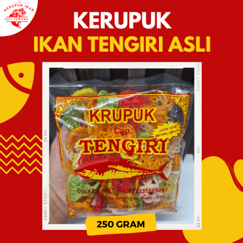 

Kerupuk/Krupuk Mawar Mentah Ikan Tengiri Asli Khas Juwana Pati