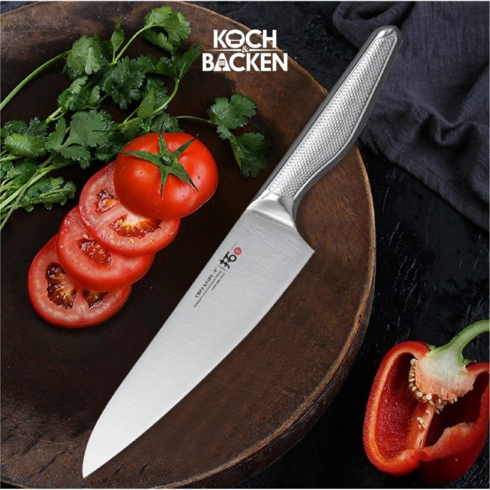 TURWHO Knife German Stainless Steel Unibody – Pisau Dapur - Chef Knife
