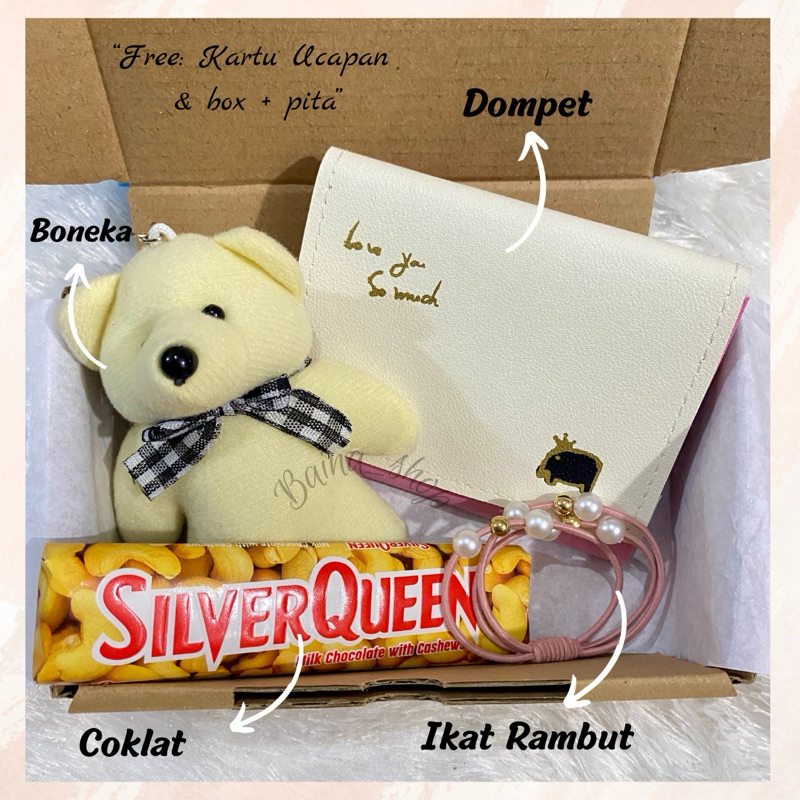 GIFTBOX CEWE HAMPERS CEWEK KADO ULTAH HAMPERS HADIAH UNTUK KESAYANGAN