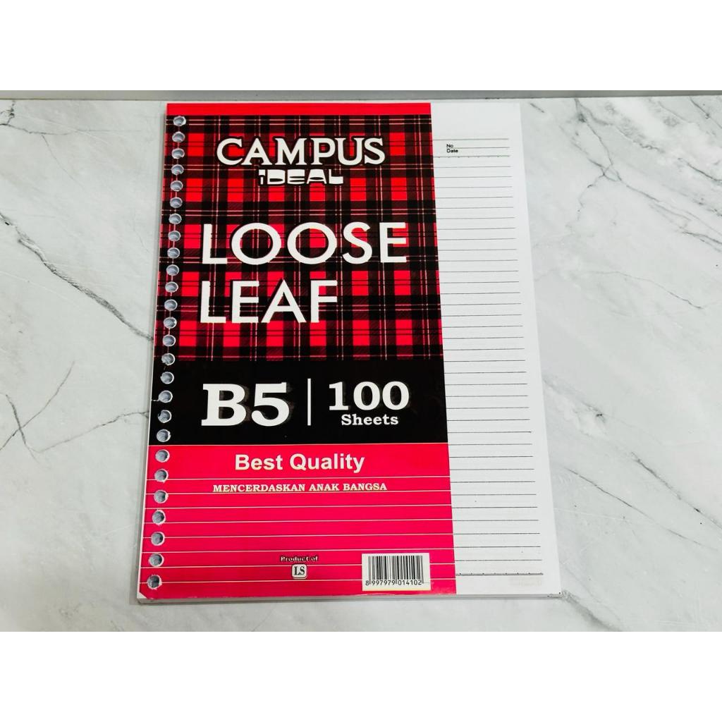 

Loose Leaf Besar B5 100 Lembar MURAH
