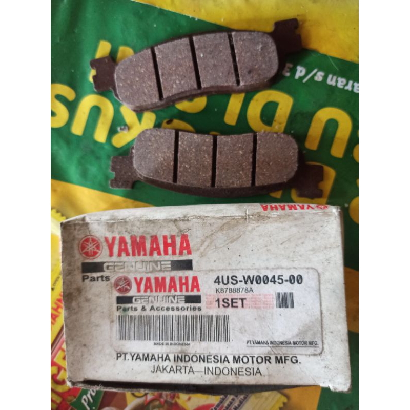 kampas rem depan jupiter z f1zr