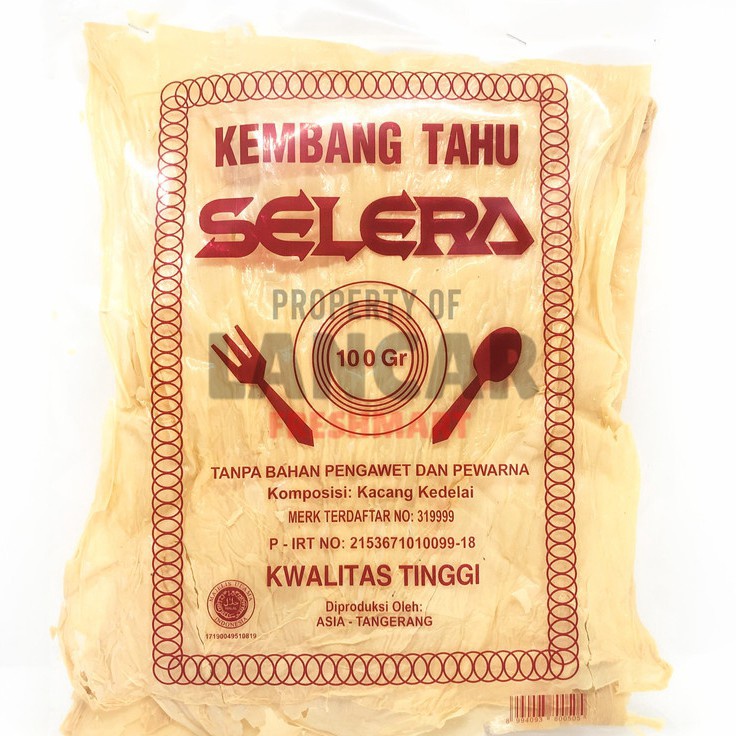 

MEGA SALE KEMBANG TAHU SELERA CAP SENDOK GARPU 1GR