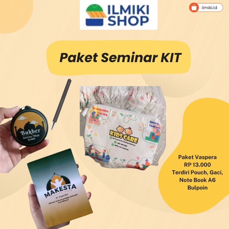 

PAKET SEMINAR KIT