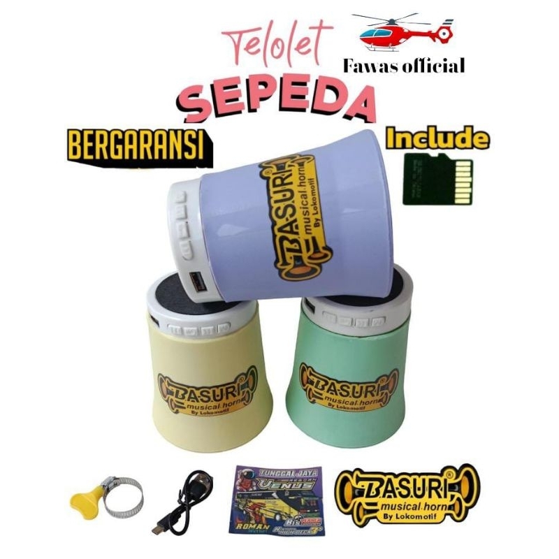 Telolet Basuri sepeda  bel Basuri sepeda  klakson basuri  sepeda listrik  mainan anak