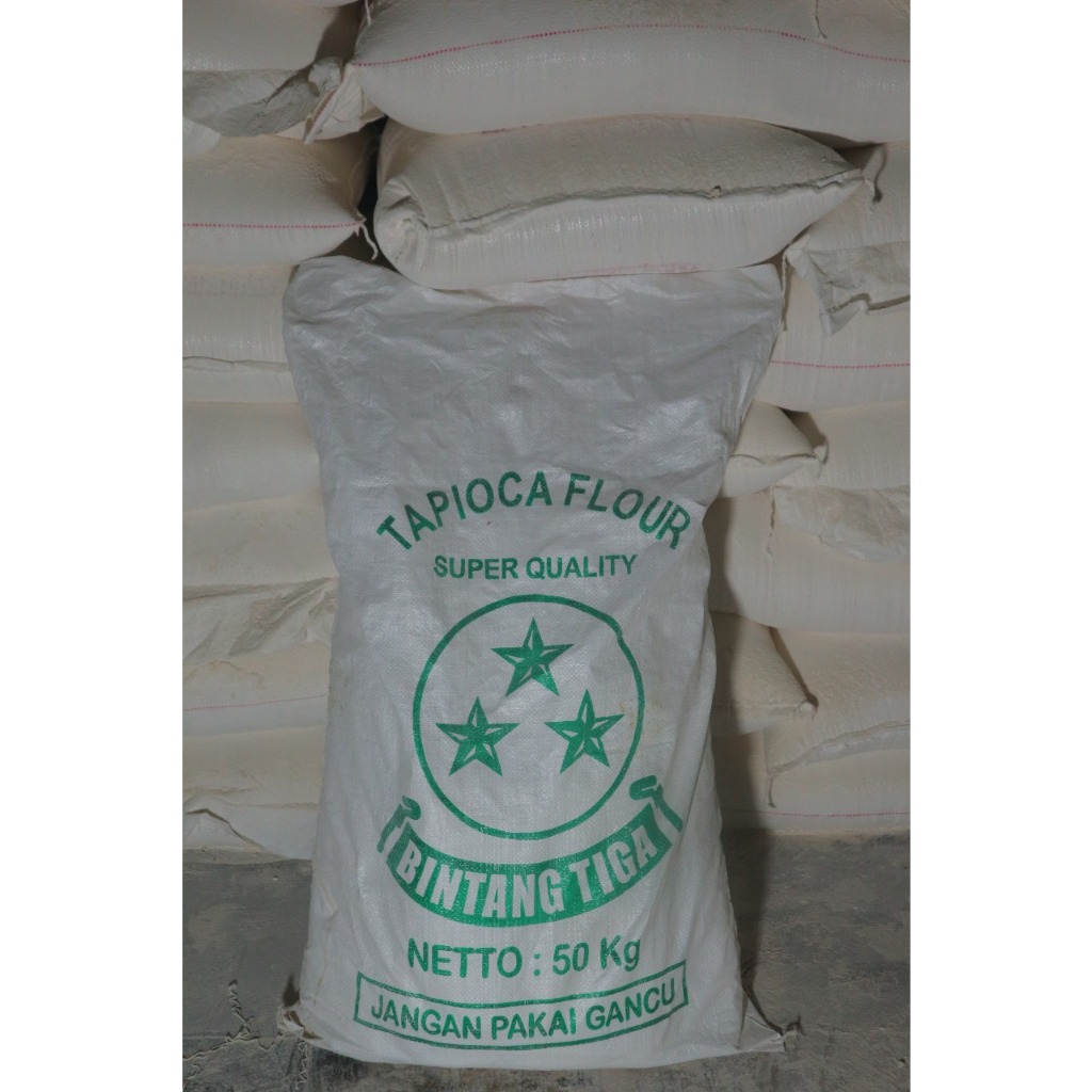 

Tepung Tapioka Aci Khusus/Asam Fermentasi Bintang Hijau Repack 1 KG