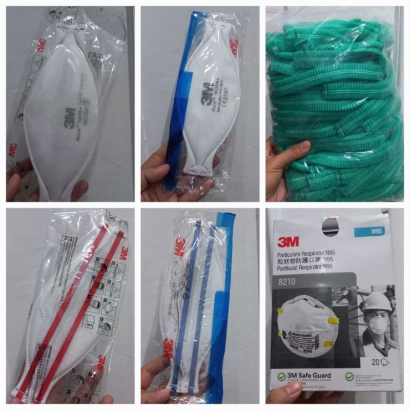Masker 3M N95 8210 || 8710 || 9320A