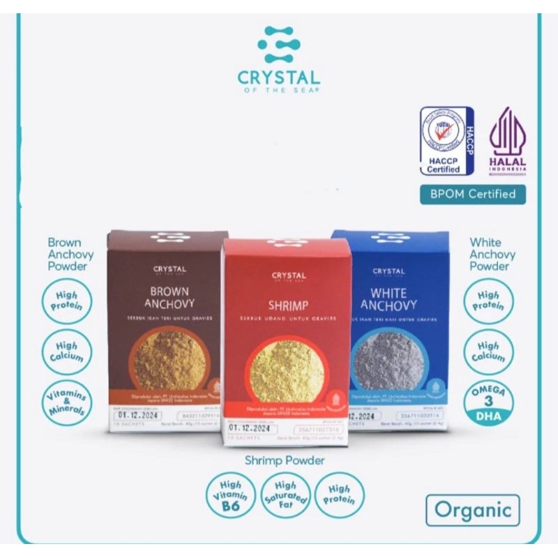 Crystal of The Sea Food Powder - SACHET 4 gram