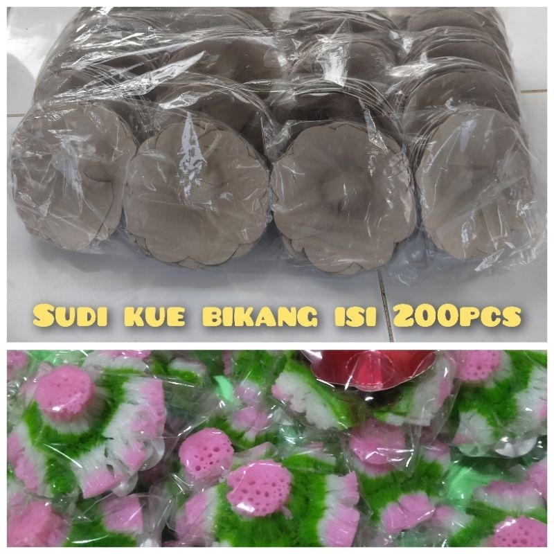 TATAKAN BIKANG / Sudi murah, cup kue , sudi bikang sudi klepon [200psc]