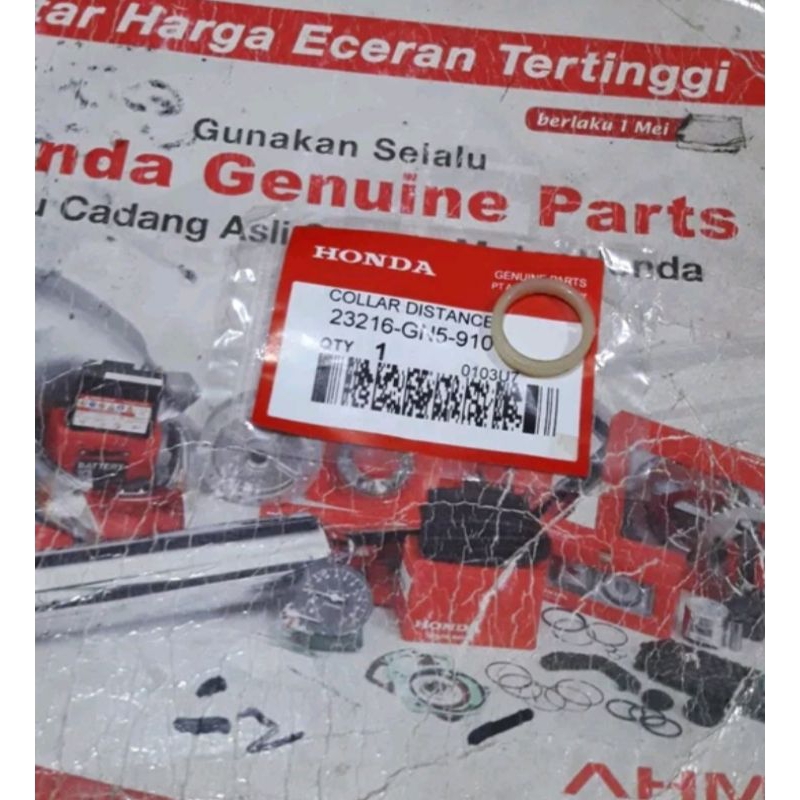 COLAR DISTANCE ATAU RING PLASTIK RUMAH KOPLING motor HONDA GRAND SUPRA PRIMA STAR