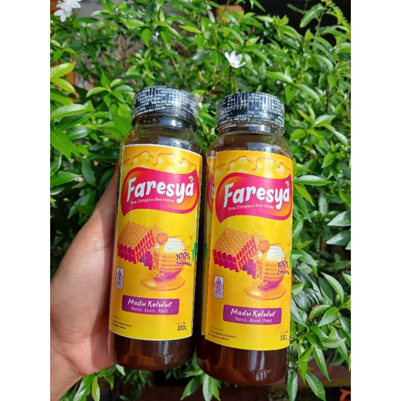 

Madu kelulut berat bersih 330 g