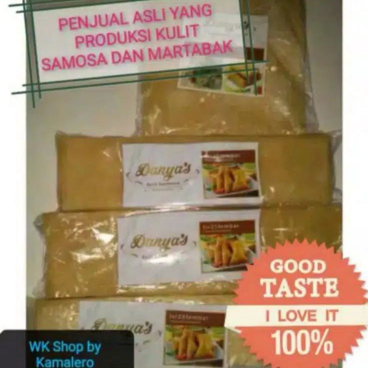 

HOT KULIT SAMOSA SAMBOSA 68 CM x 3 CM SUPER SEDANG isi 25 lembar