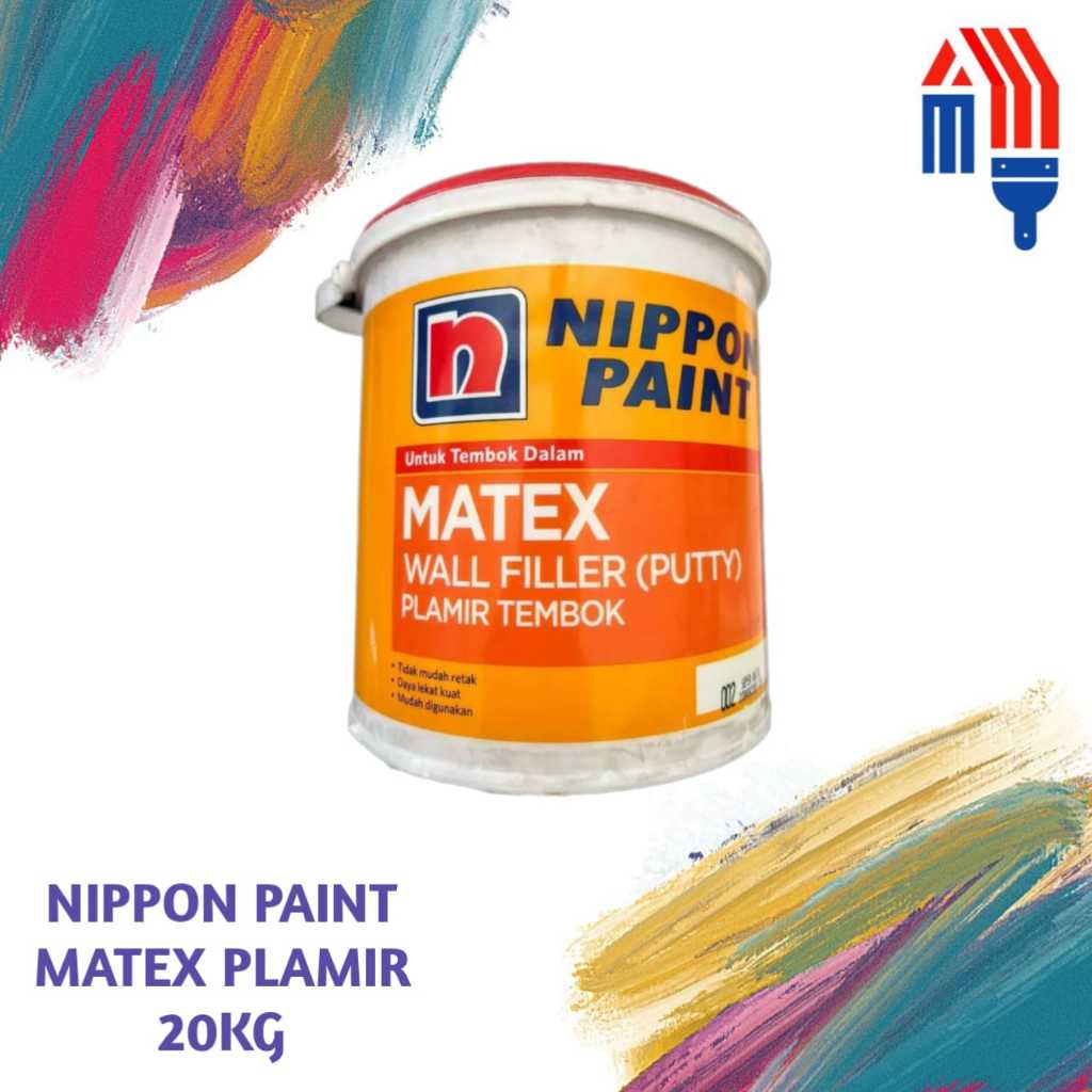 Nippon Paint Matex Plamir / Wall Filler Putty 20 Kg