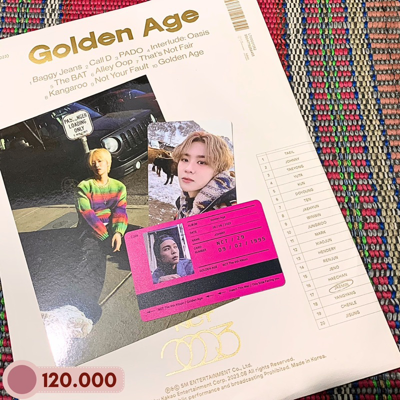 ALBUM NCT UNIVERSE / PARFUME/ COLLECTING JAEMIN/ FACT CHECK