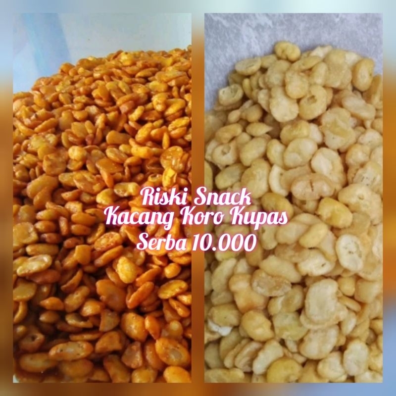 

kacang koro kupas asin balado / Aneka Cemilan Snack Murah / Serba 10.000
