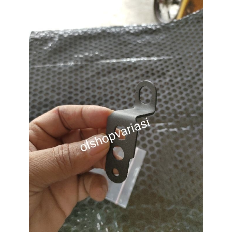 breket lampu tembak motor tebal