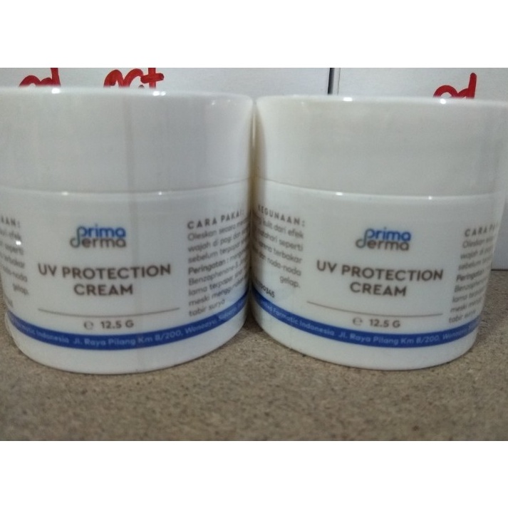 KODE W2P6  PD BESAR  PRIMADERMA UV PROTECTION CREAM  P1  R1  125 GRAM