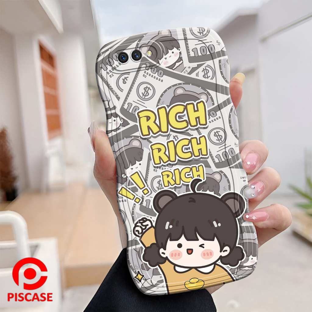 Softcase OPPO A3S GELOMBANG Terbaru - Fashion Softcase - Casing OPPO A3S GELOMBANG - Softcase Pro Ca