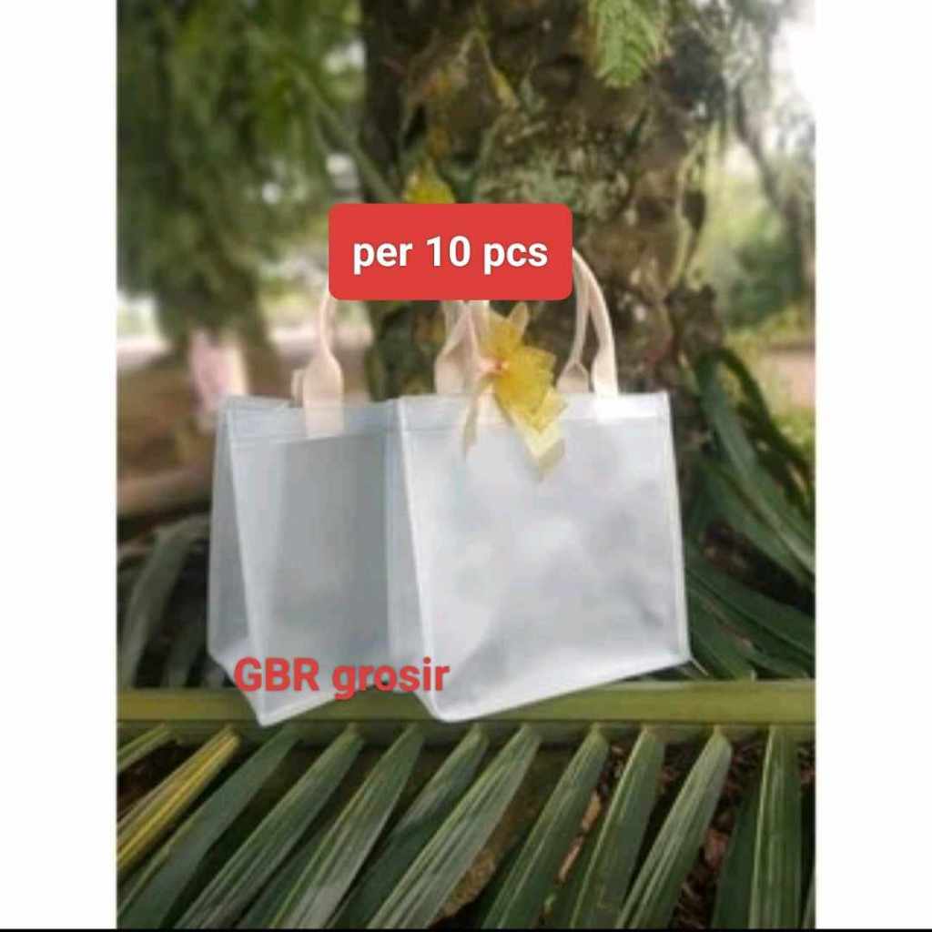 

HARGA(PER 10PCS) Tas Hampers Murah Mika/ sakura Doff