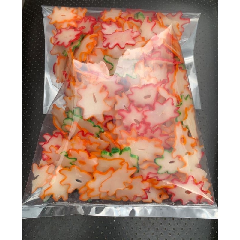 

kerupuk mentah bunga