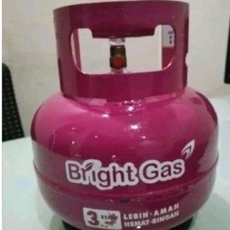 Tabung gas + isi Brightgas 3kg