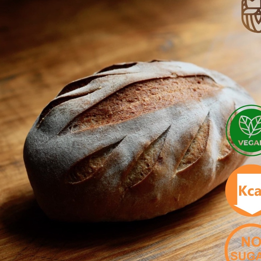 

C6369 Grandpas Roti Sourdough Tanpa Gula Susu Dan Telur