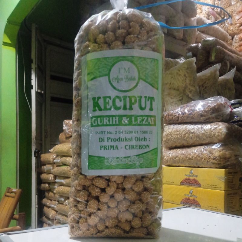 

keciput ketan wijen bulat manis renyah isi 2kg