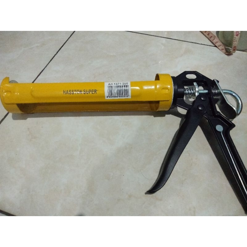 HASSTON PROHEX 1371-200 Caulking Gun Heavy Duty - Tembakan Lem Silikon Silicone
