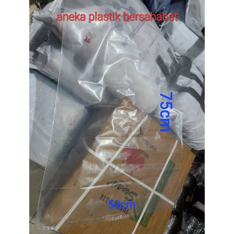 

Plastik PE 50x75 , 60x100, 80x120 , 100x120 , plastik ikan , plastik gula , plastik kilat , plastik bening, plastik koper, plastik inner ,