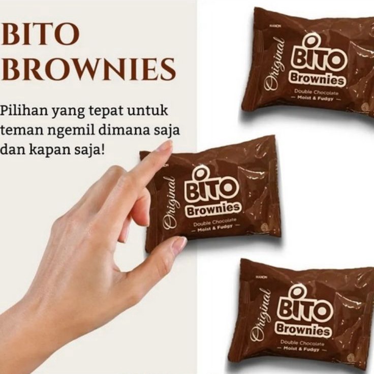 

Dijamin Ori Bito Brownies isi 12 pcs