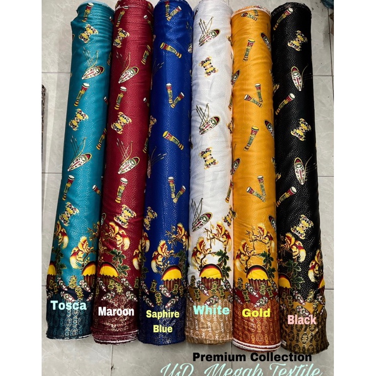 Baru HARGA PER METER PAPUA PART X Kain Batik Papua Asli Premium SILK Pria Wanita lb12 KUALITAS EXPOR