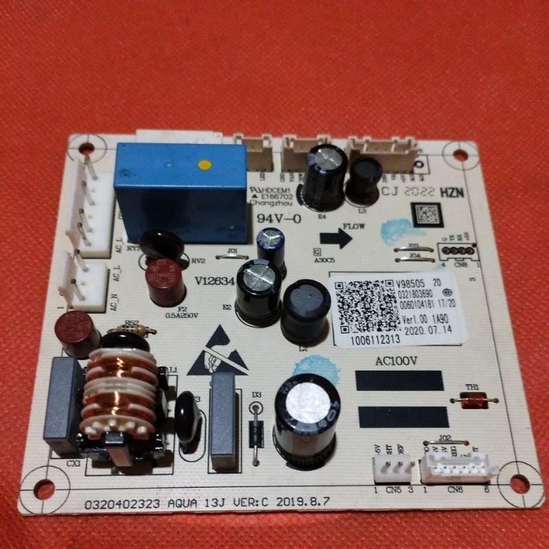 MODUL KULKAS INVERTER AQUA  ELEKTRONIK KULKAS SANYO AQUA 13J ORIGINAL