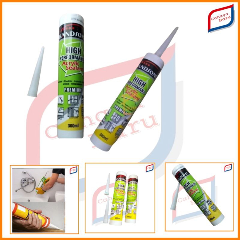 LEM sealent lem acrylic sealent lem kaca lem wpc