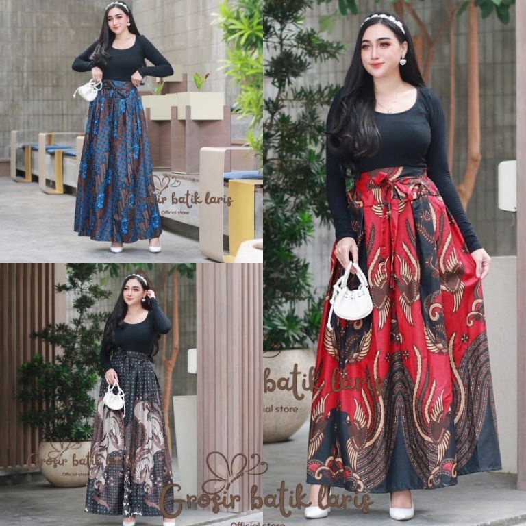 Star seller Rok Batik Panjang  Rok Batik Wanita Muslim  Rok Batik Katun