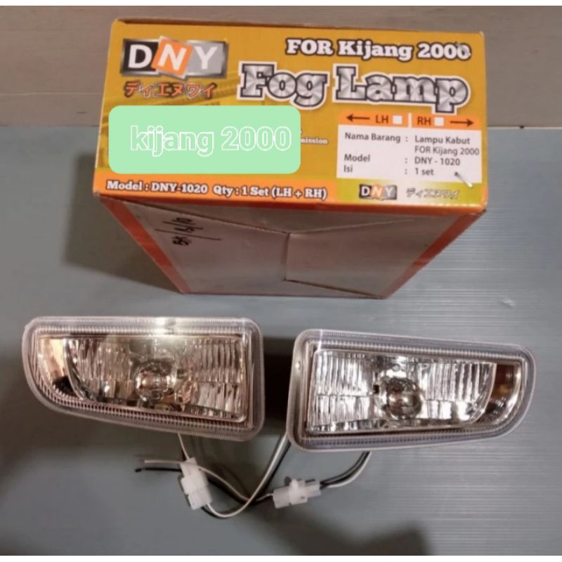 Lampu Foglamp lampu kabut kijang EFi 2000-2002 harga sepasang merek DNY