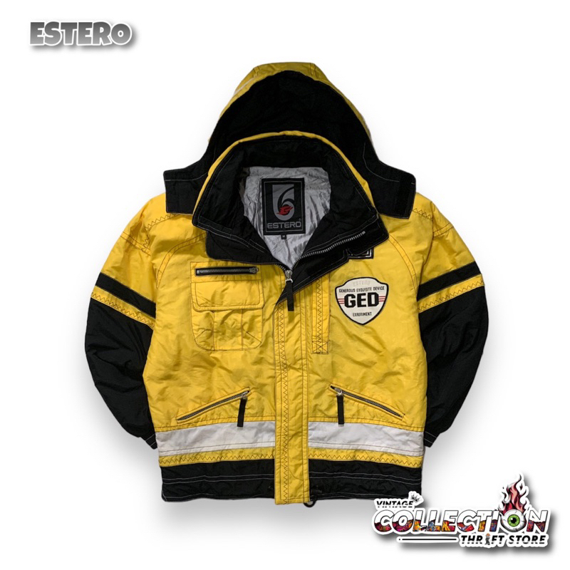 JAKET VINTAGE ESTERO GENEROUS EXQUISTE DEVICE GED EXRERIMENT