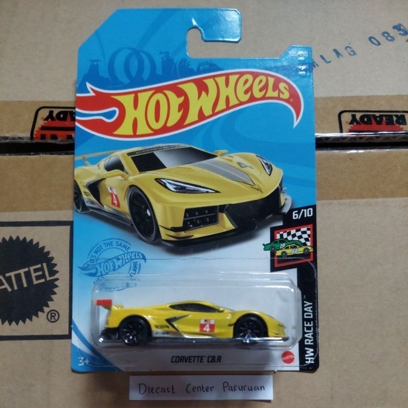 Hot Wheels CORVETTE C8.R Kuning